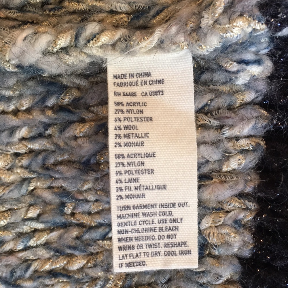 American Eagle Outfitters metallic zip-up … - Picture 10 of 10